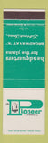 Matchbook Cover - Pioneer Hotel Lubbock TX