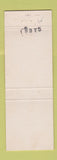Matchbook Cover - Fieldan Motel Haskell TX