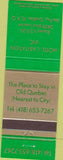 Matchbook Cover - Motel L'Abitation Inc Ste Foy QC PQ