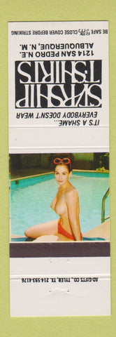 Matchbook Cover - Starship T Shirts Albuquerque NM pinup