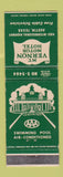 Matchbook Cover - Mount Vernon Motor Hotel Austin TX
