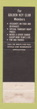 Matchbook Cover - Mr Nib's Golden Key Club Minneapolis MN