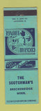 Matchbook Cover - Scotchman's Breckenridge MN