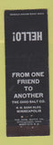 Matchbook Cover - Ohio Salt Company Minneapolis MN