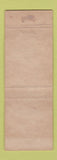 Matchbook Cover - Como Motel Bay City TX WORN