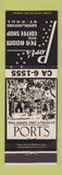 Matchbook Cover - Port's Tea Room Coffee Shop ST Paul MN