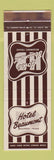 Matchbook Cover - Hotel Beaumont TX WEAR