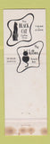 Matchbook Cover - Hotel Beaumont TX WEAR