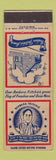 Matchbook Cover - Barbara Fritchie House Frederick MD