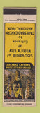 Matchbook Cover - Carlsbad Caverns White's City NM Twin Domes