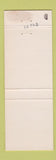 Matchbook Cover - Iron Gate Fort Worth TX WEAR