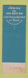 Matchbook Cover - White Plaza Hotels Dallas San Antonio Corpus Christi TX