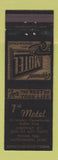 Matchbook Cover - 7th Motel Hutchinson MN