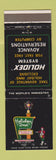 Matchbook Cover - Holiday Inn International Falls MN