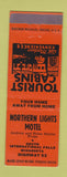 Matchbook Cover - Northern Lights Motel International Falls MN