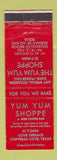 Matchbook Cover - Yum Yum Shoppe Copperas Cove TX WEAR