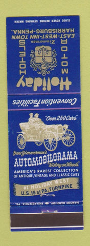 Matchbook Cover - Holiday Motor Hotels Harrisburg PA