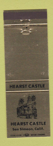 Matchbook Cover - Hearth Castle San Simeon CA