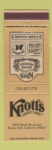Matchbook Cover - Knott's Berry Farm Buena Park CA