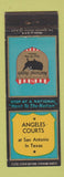 Matchbook Cover - Angeles Court San Antonio TX WEAR