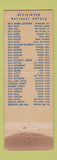Matchbook Cover - Angeles Court San Antonio TX WEAR