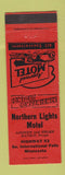 Matchbook Cover - Northern Lights Motel International Falls MN