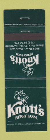 Matchbook Cover - Knott's Berry Farm Buena Park CA