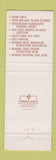 Matchbook Cover - Polar Caves Plymouth NH