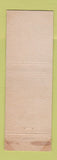 Matchbook Cover - Warm Springs GA Memorial Commission Franklin D Roosevelt
