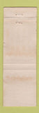 Matchbook Cover - Henderson Motel Marshall TX WORN