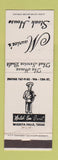 Matchbook Cover - Maurice's Steak House Wichita Falls TX