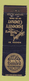 Matchbook Cover - St Paul Mercury Indemnity St Paul MN insurance