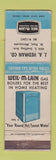 Matchbook Cover - Weil McLAin Gas Boilers JA Hedman St Paul MN WORN