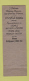 Matchbook Cover - Charlie's Cafe Exceptionale Minneapolis MN