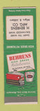 Matchbook Cover - Behrens Metalware Winona MN dairy buckets