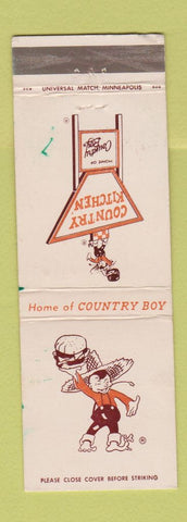 Matchbook Cover - Country Kitchen hamburgers Minneapolis MN