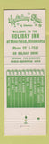 Matchbook Cover - Holiday Inn Moorhead MN