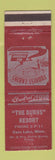 Matchbook Cover - Burns Resort Cass Lake MN