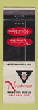 Matchbook Cover - Newhouse Western Hotel Salt Lake City UT