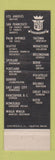 Matchbook Cover - Newhouse Western Hotel Salt Lake City UT