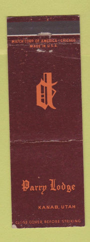 Matchbook Cover - Parry Lodge Kenab UT WEAR