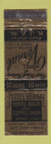 Matchbook Cover - Hotel Vernal UT Barber Shop Beauty Salon Radio KJAM WEAR