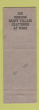 Matchbook Cover - Zion Valley Lodge Motel Springdale UT WEAR