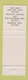 Matchbook Cover - Golden Valley Country Club Minneapolis MN
