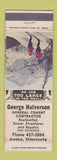 Matchbook Cover - George Halverson Cement Anoka MN WEAR