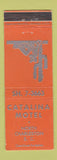 Matchbook Cover - Catalina Motel North Charleston SC