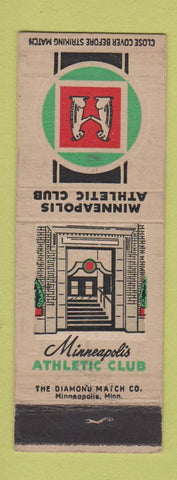 Matchbook Cover - Minneapolis Athletic Club MN