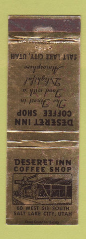 Matchbook Cover - Deseret Inn Coffee Shop Salt Lake City UT WEAR