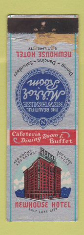 Matchbook Cover - Newhouse Hotel Salt Lake City UT WORN