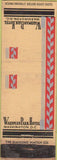Matchbook Cover - Wardman Park Hotel Washington DC